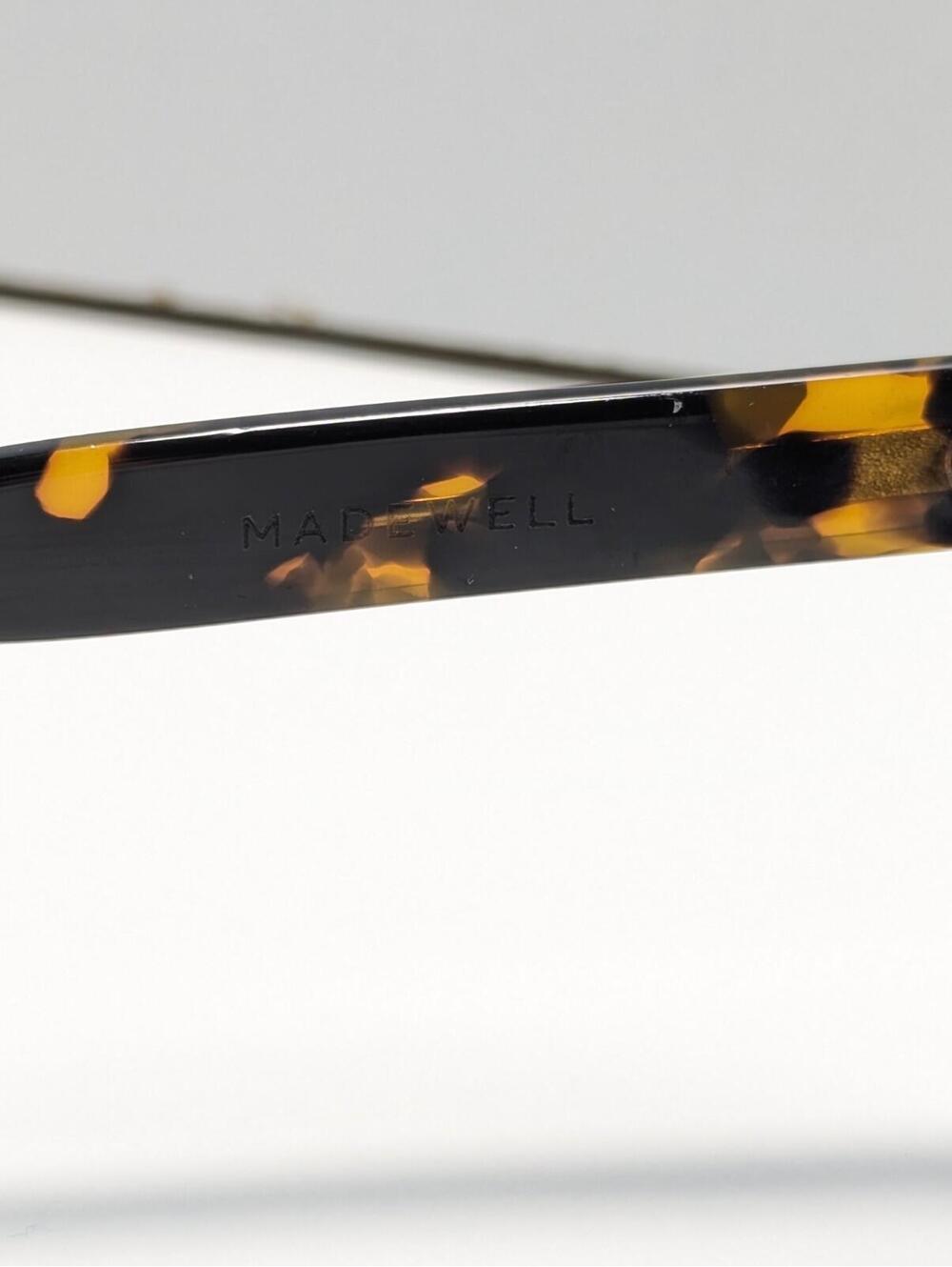 Madewell Headliner Sunglasses Tortoise Frames Square Eyeglasses Classic Style - Picture 7 of 7